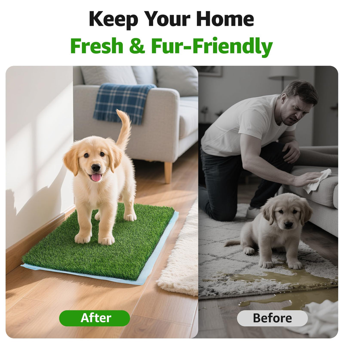 Artificial Grass Pee Pads for Dogs V83147