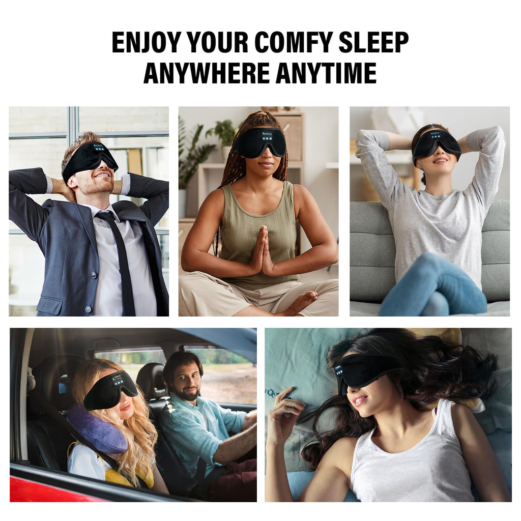Sleep Mask with Bluetooth Headphones K198956