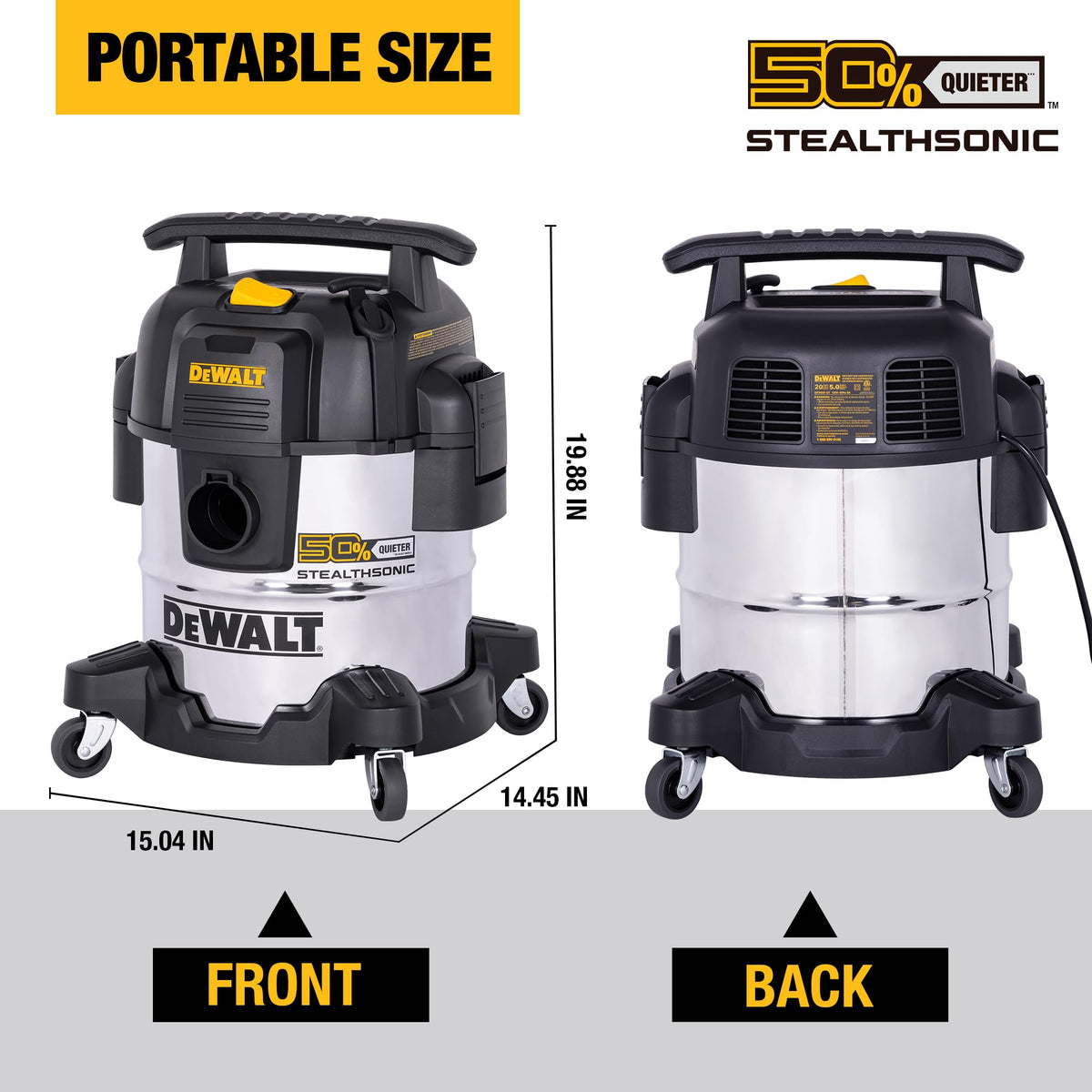 5 Gal Wet and Dry Shop Vacuum F2162