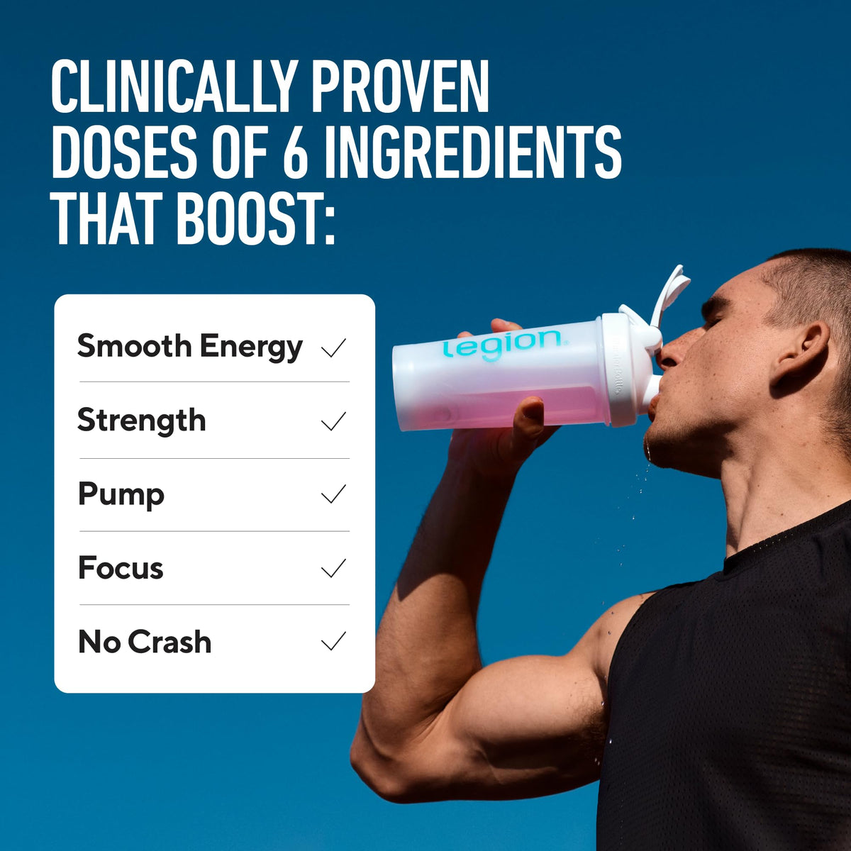 Pre-Workout Powder, 350mg Caffeine, Strawberry Margarita A1704