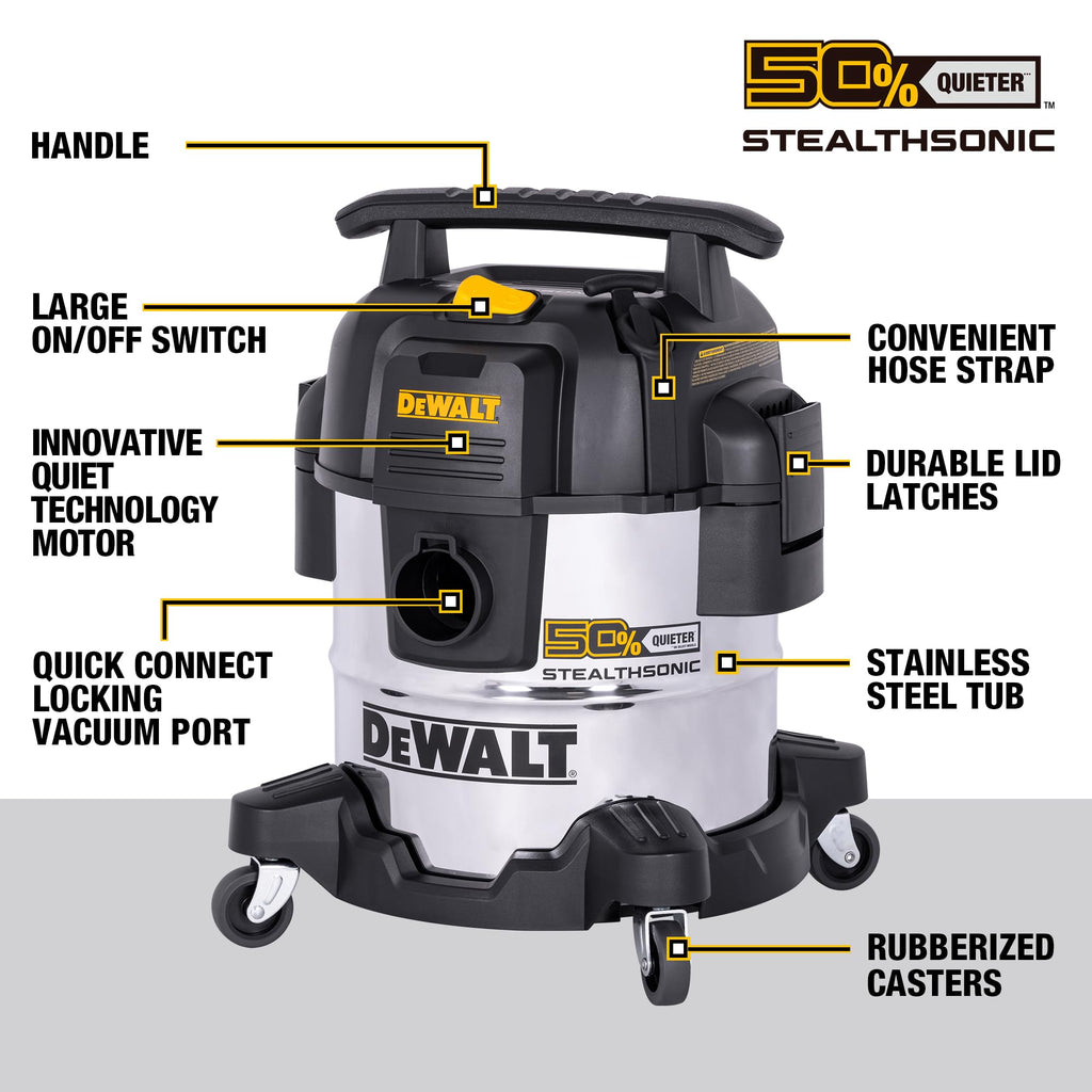 5 Gal Wet and Dry Shop Vacuum F2162