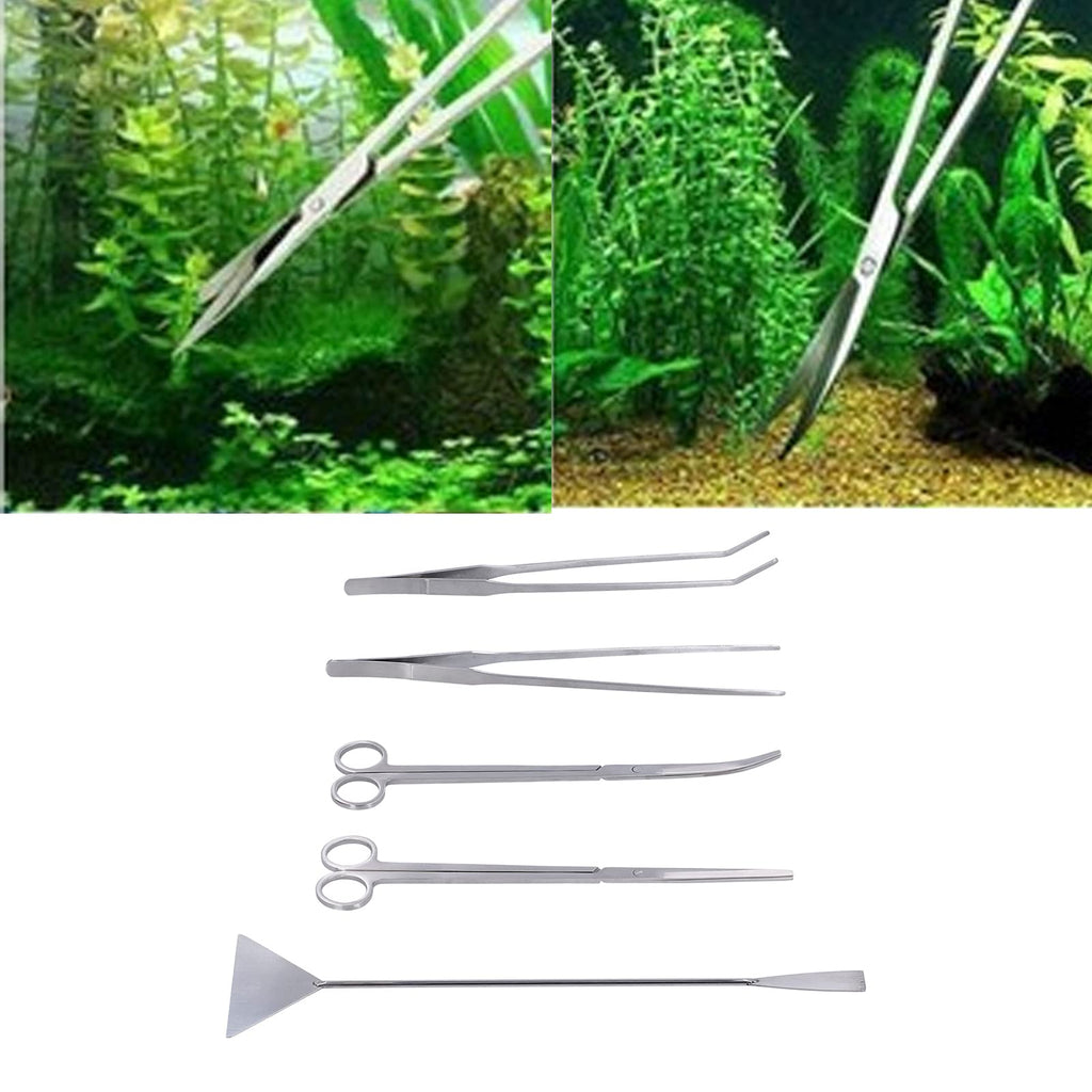 5-in-1 Stainless Steel Aquarium Maintenance Kit G2103