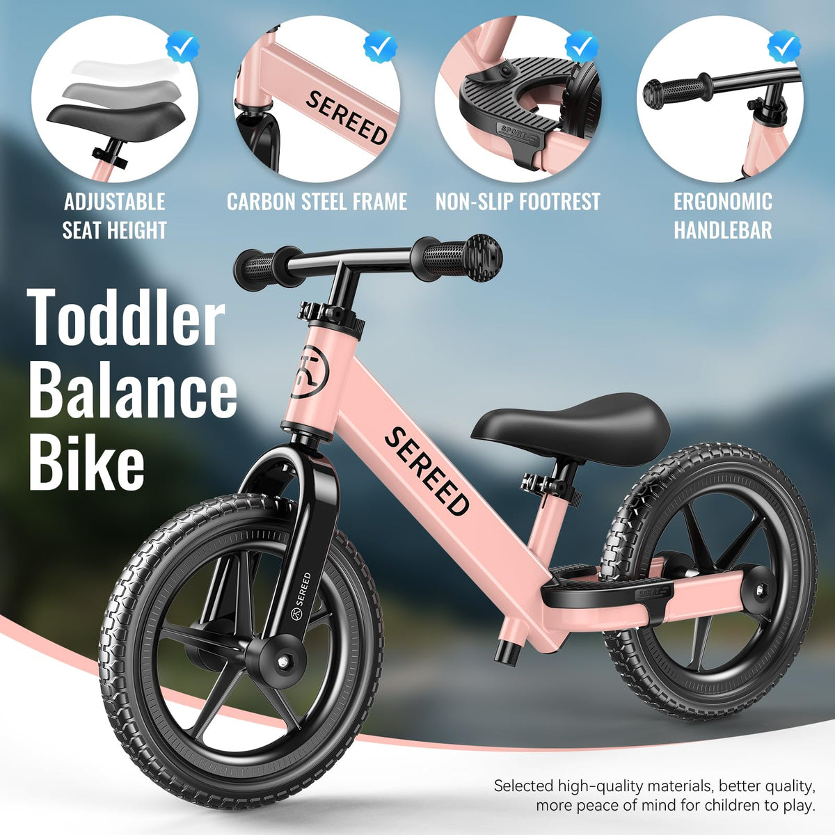 Adjustable Toddler Balance Bike E6464