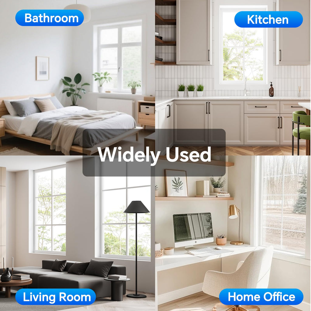 White Reversible Airflow Window Fan with Remote H346777