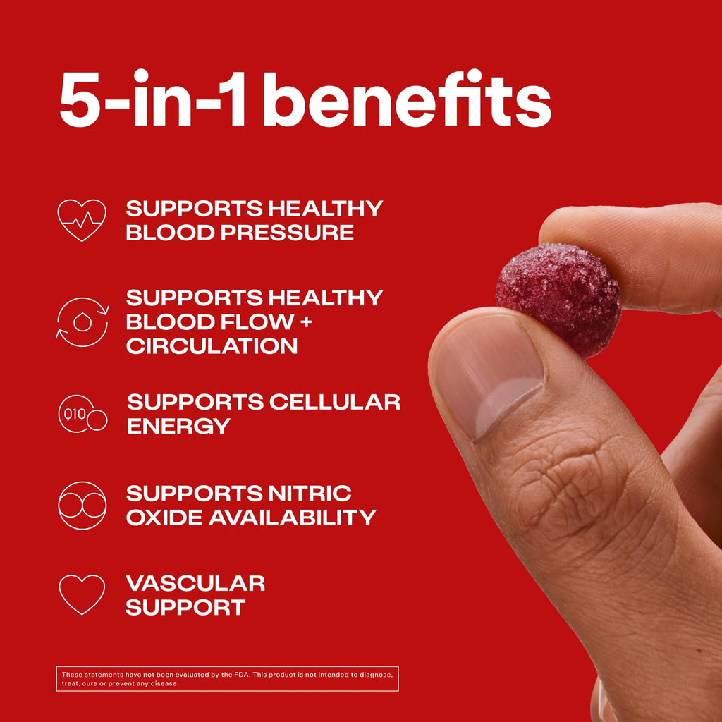 Heart Gummies 150mg CoQ10 60 Ct L401888