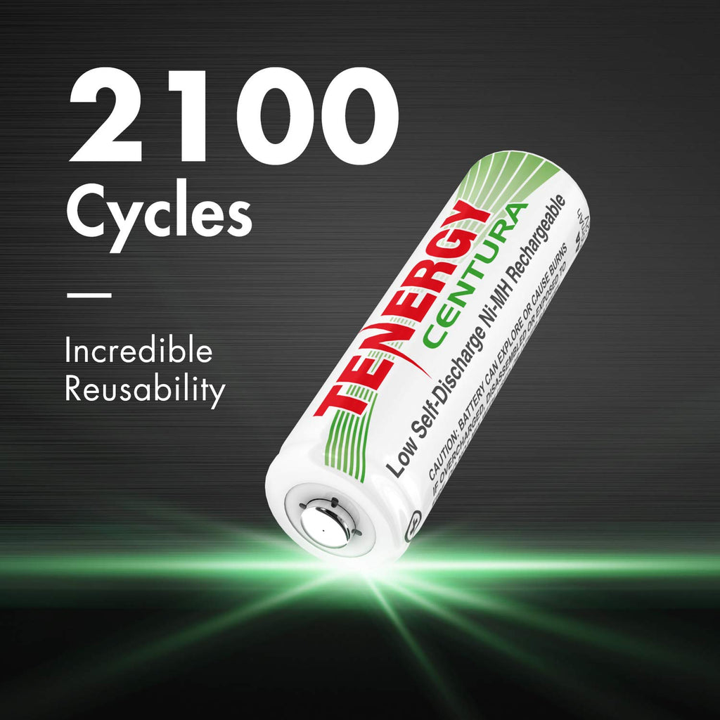 Rechargeable NiMH Battery Assortment Pack, AA AAA C D, 24 Pack E302108