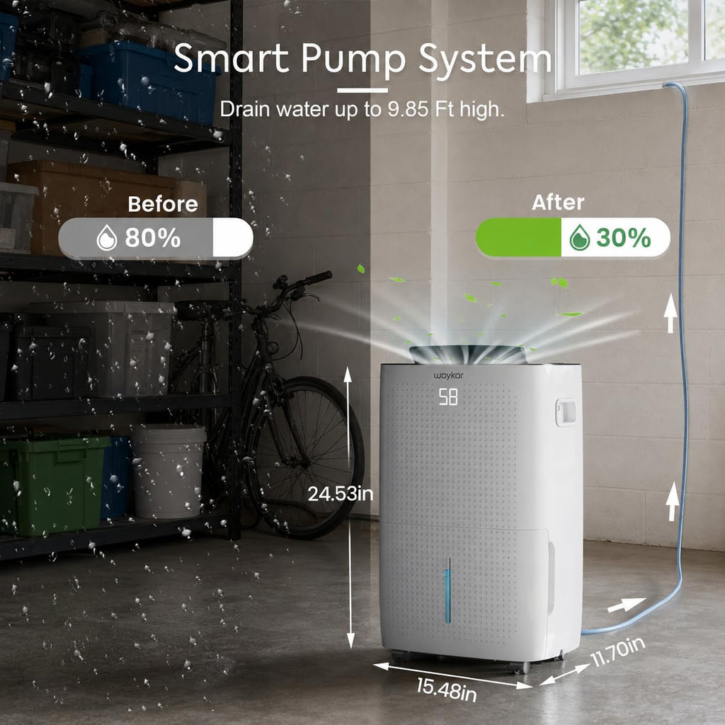 150 Pints Dehumidifier with Pump T255