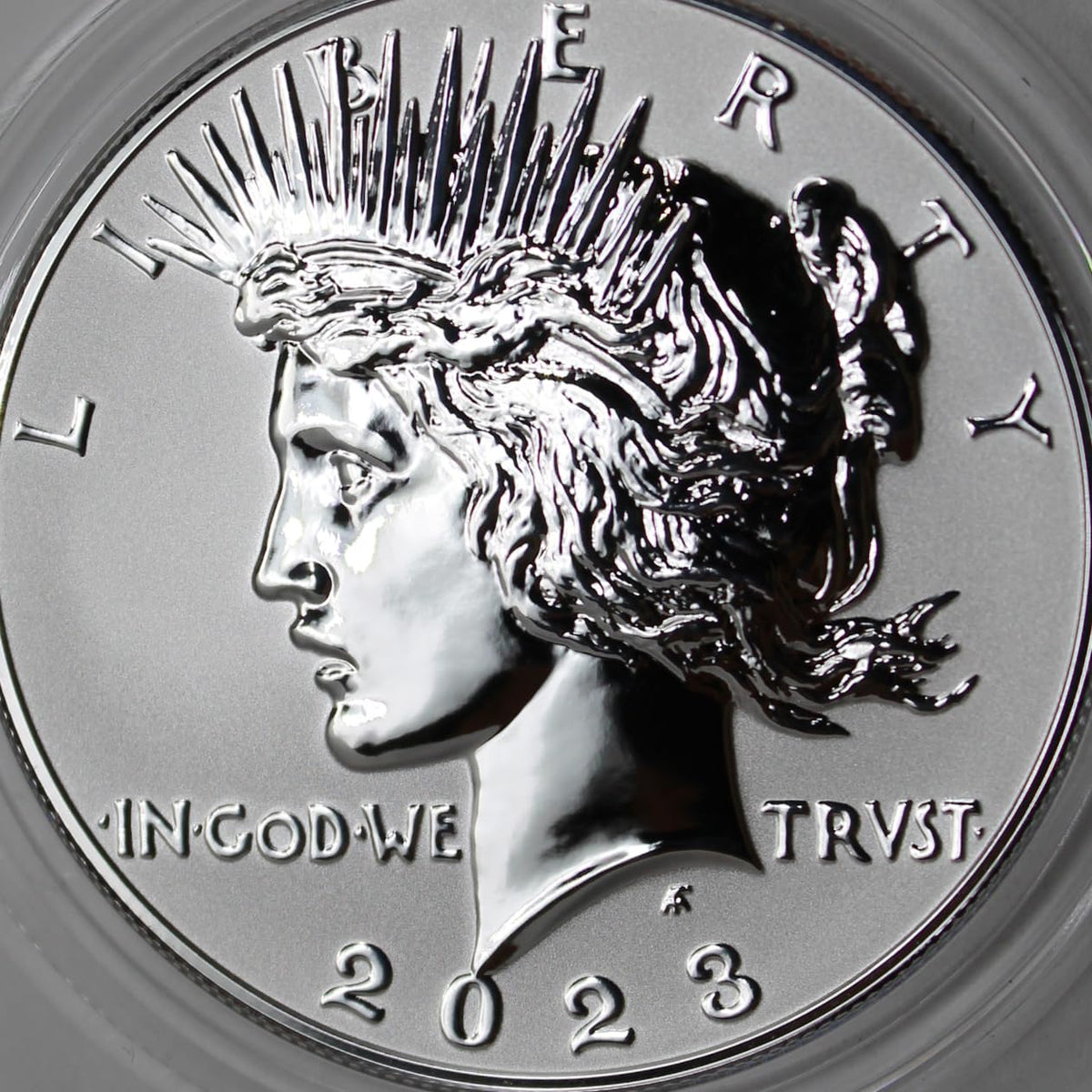 Set of 2 American Proof Silver Morgan & Peace $1 Z157586