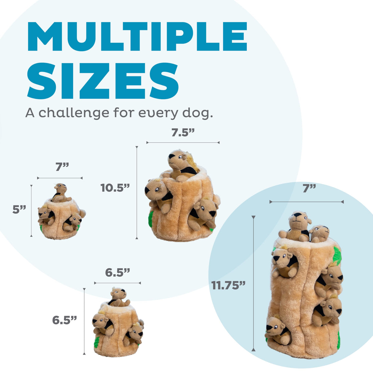 Plush Squeaky Dog Toy D6578