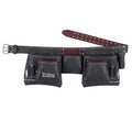 Brown Leather 2-Inch Tool Belt with 12 Pockets N23884
