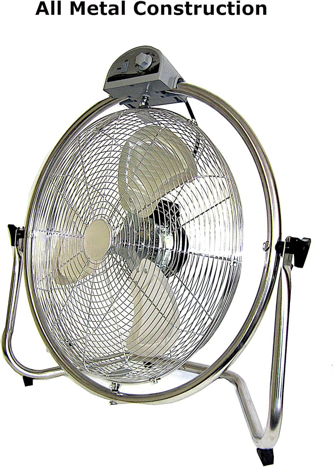 20 Inch 3 Speed Oscillating Floor Fan X736707