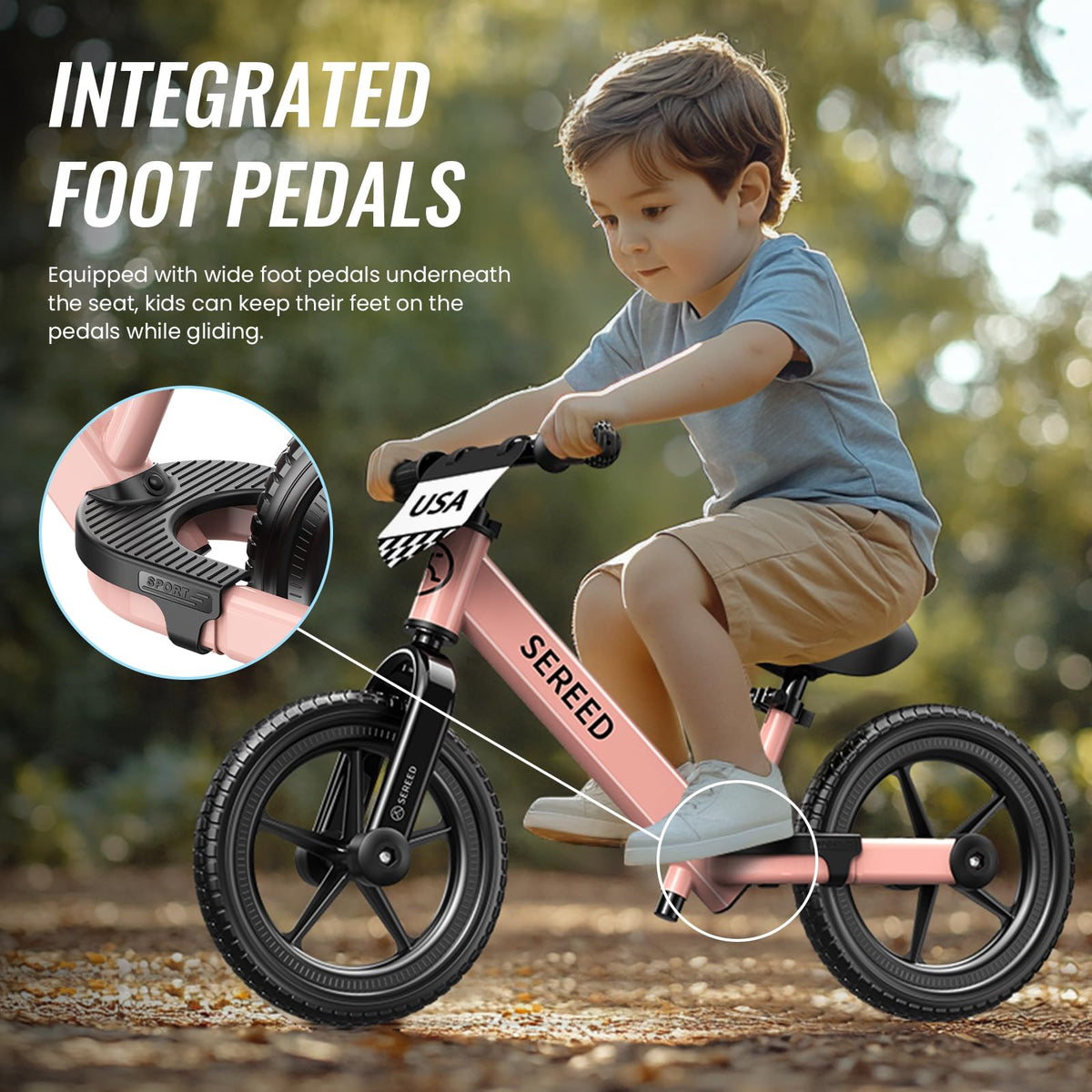 Adjustable Toddler Balance Bike E6464
