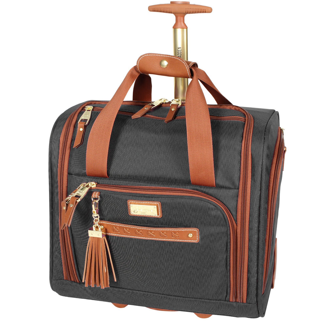 15 Inch Carry on Suitcase Black Y769712
