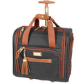 15 Inch Carry on Suitcase Black Y769712
