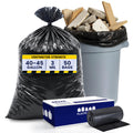 Black Heavy Duty 40-45 Gallon Trash Bags 3.0 Mil 50 Count B1285