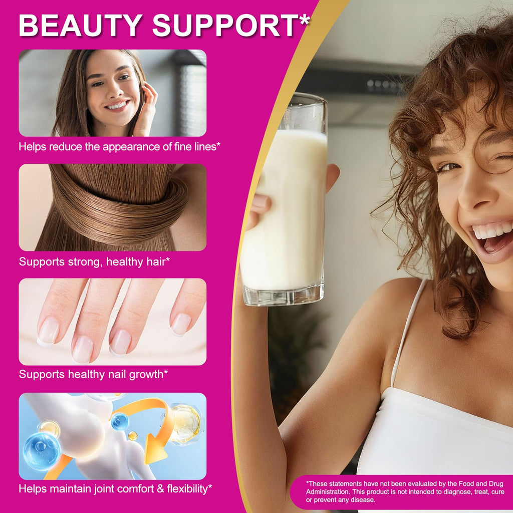 Multi Collagen Peptides Powder Type I II III V X 16oz K264504