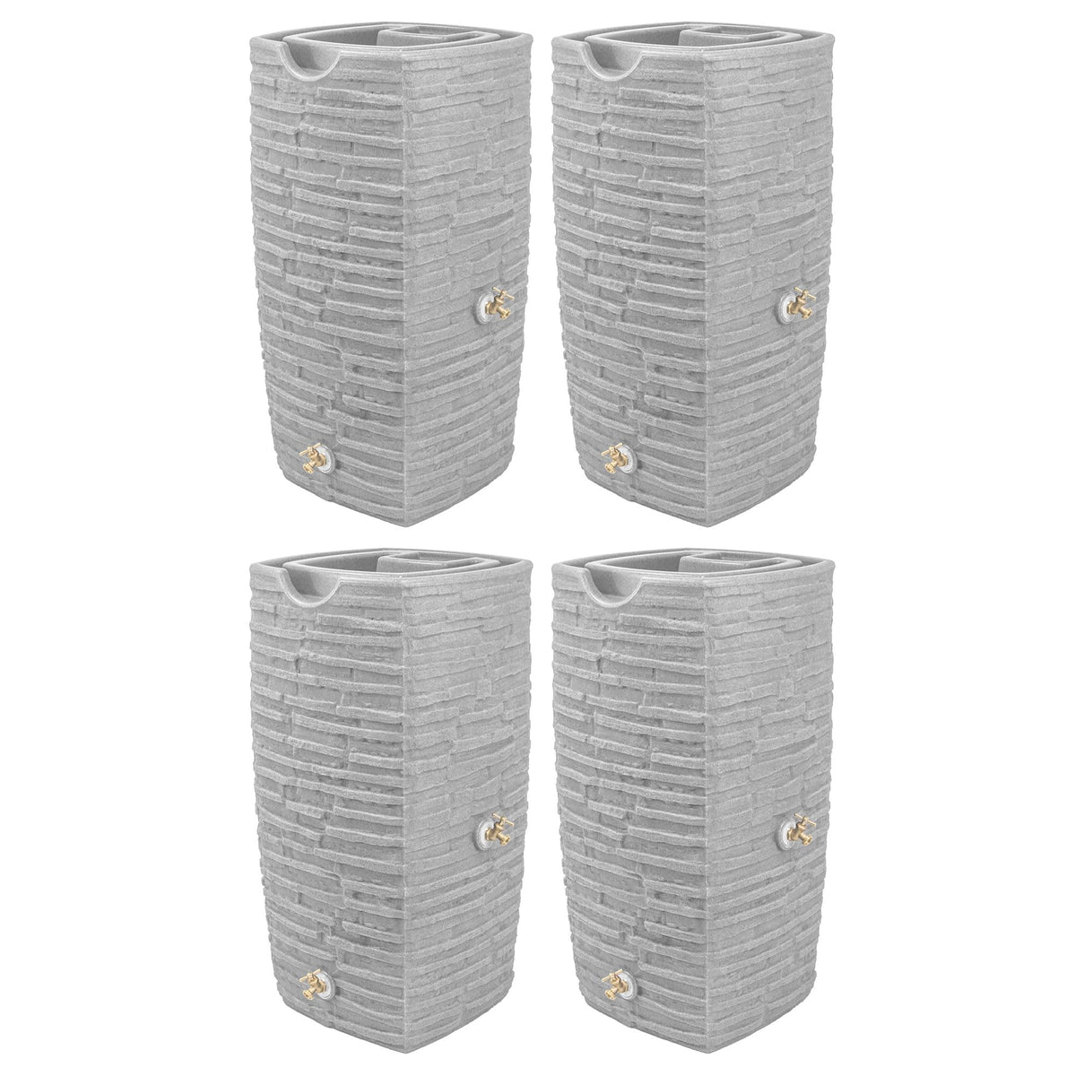 Rain Water Collection Barrel 4 Pack M20523