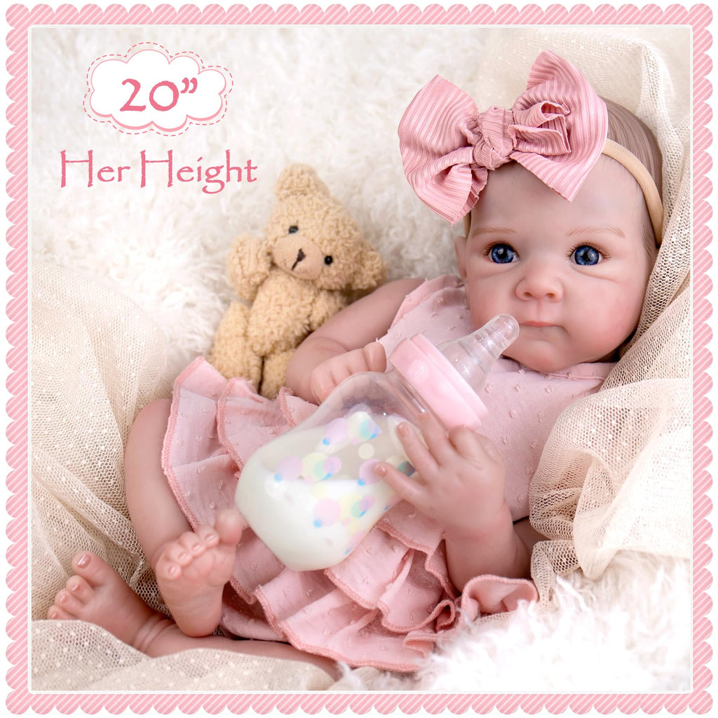 Reborn Baby Dolls with Poseable Limbs K72390