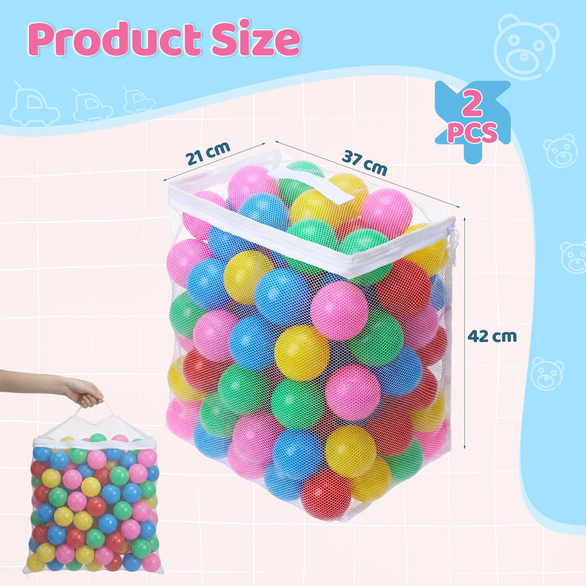Reusable Storage Mesh Bag A9305