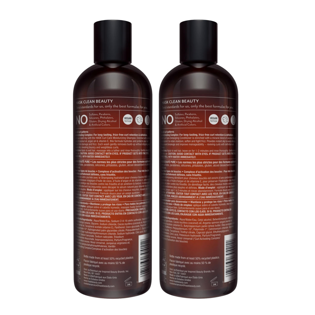 Coconut and Argan Oil Shampoo + Conditioner Set F450598