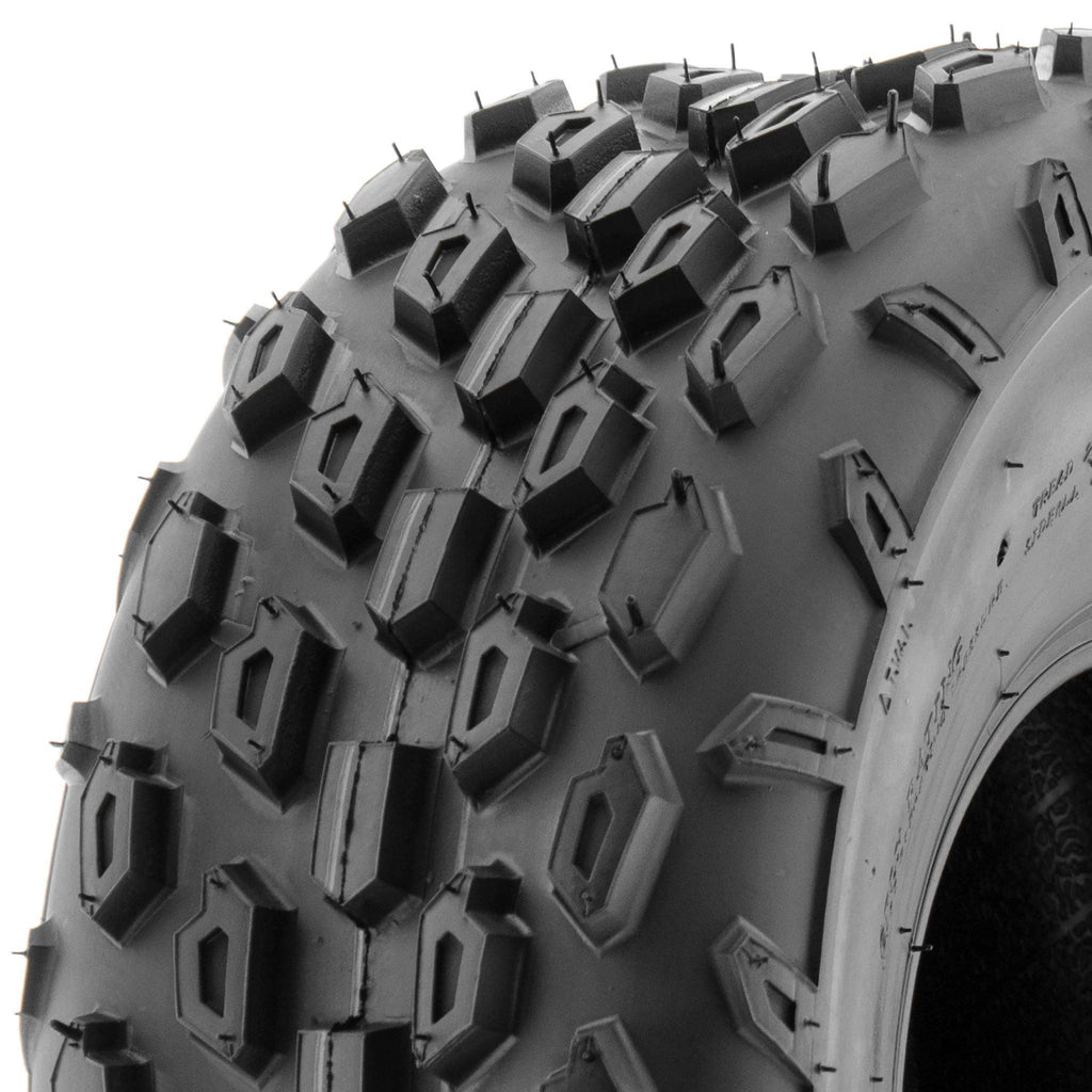 Set of 2 Sport-Racing ATV/UTV Tires 19x7-8 6-PR E46930