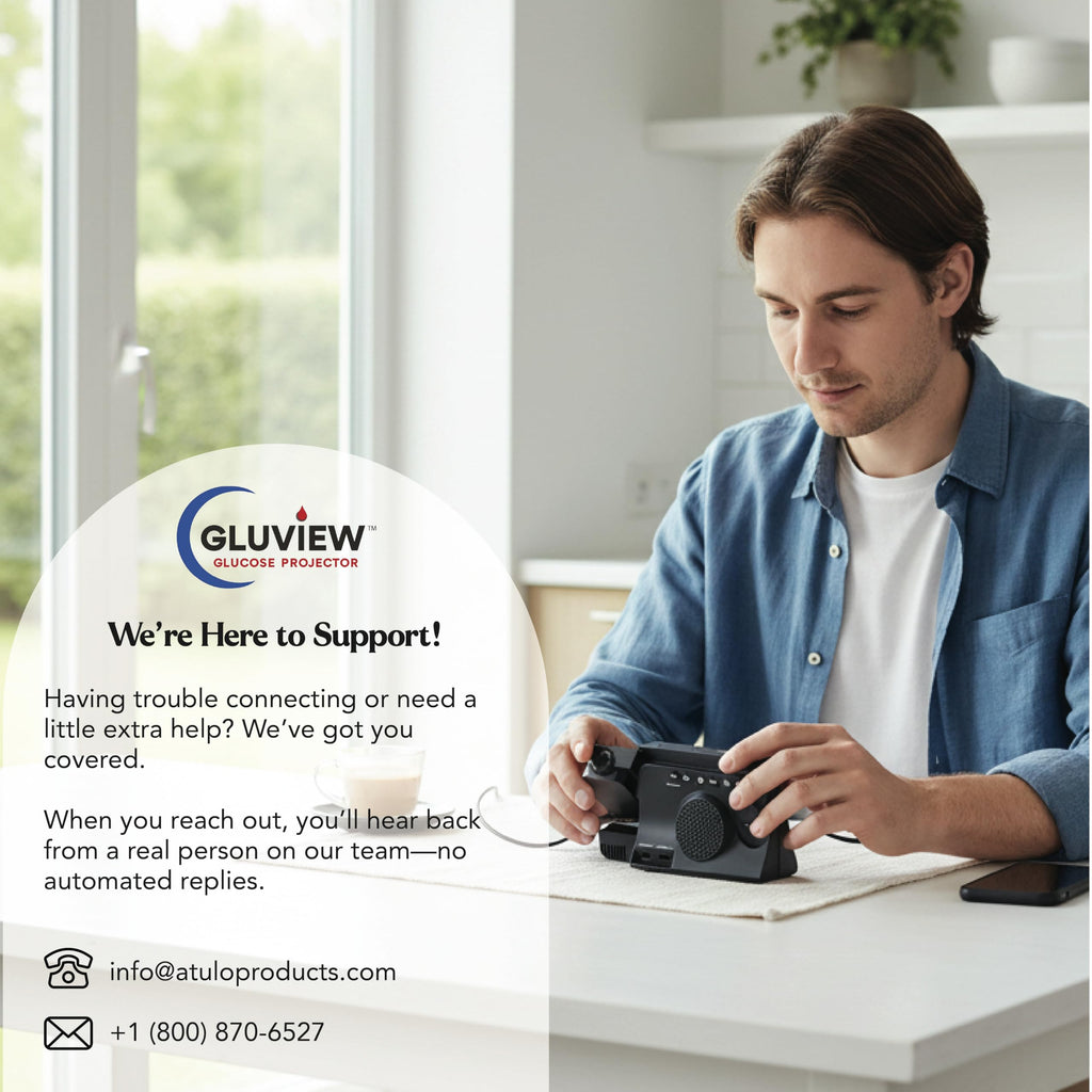 Glucose Projector Clock W4797