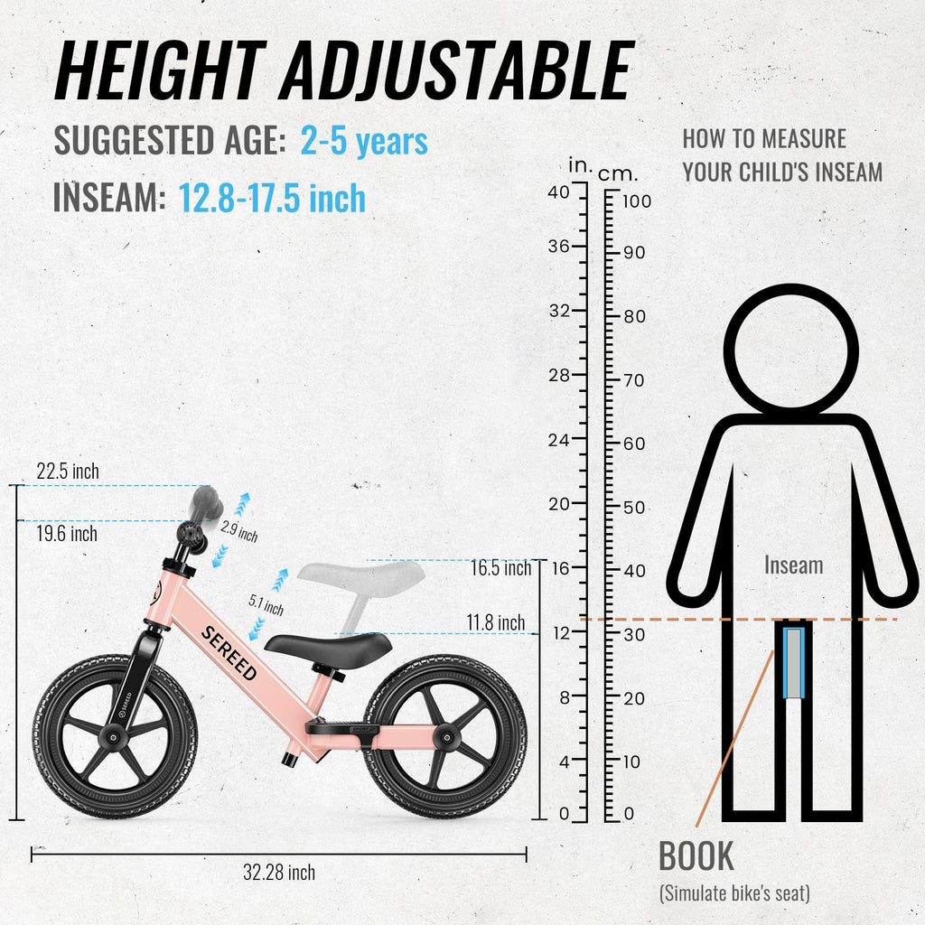 Adjustable Toddler Balance Bike E6464