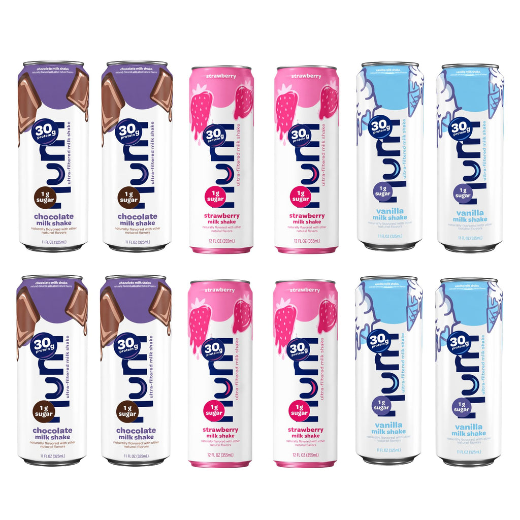 30g Protein Low Sugar 11 fl oz Protein Shake 12-Count Variety Box Z19601