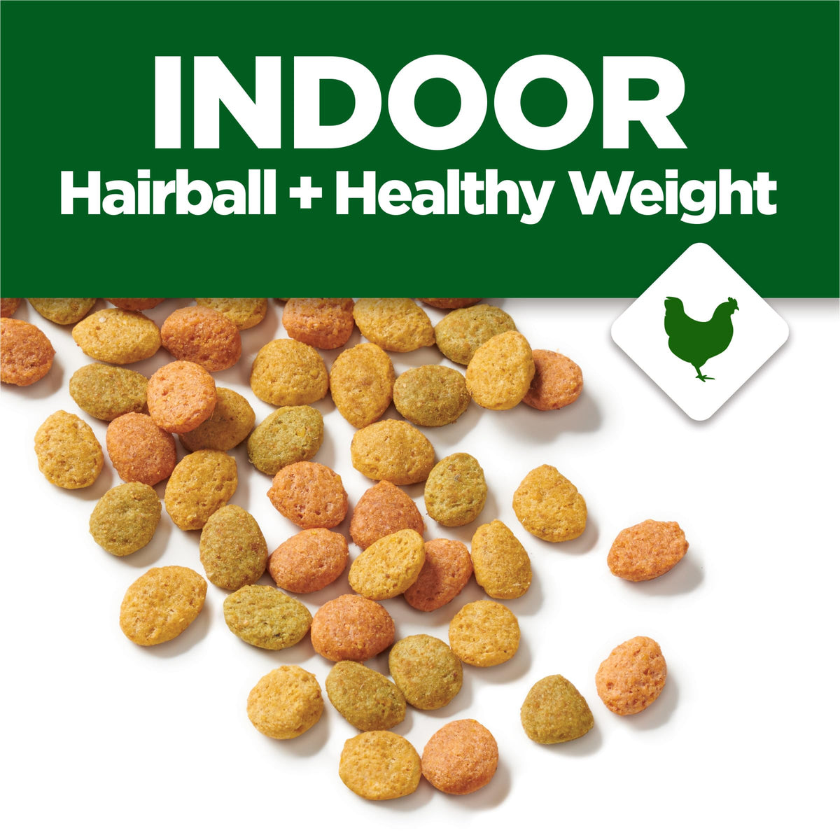 Indoor Hairball Healthy Weight Dry Cat Food 3.15 lb A85683