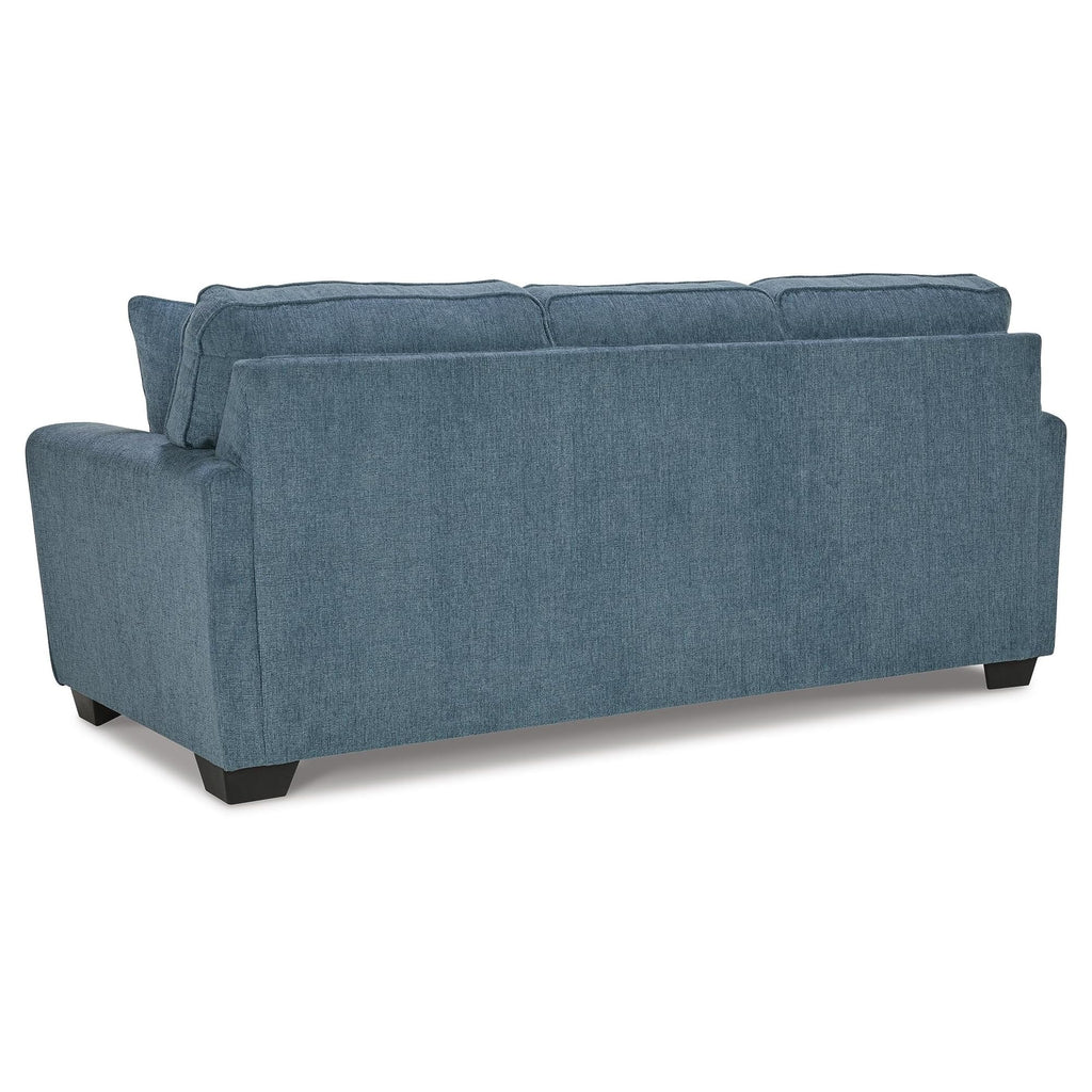 Blue Chenille 3 Seater Couch H565908