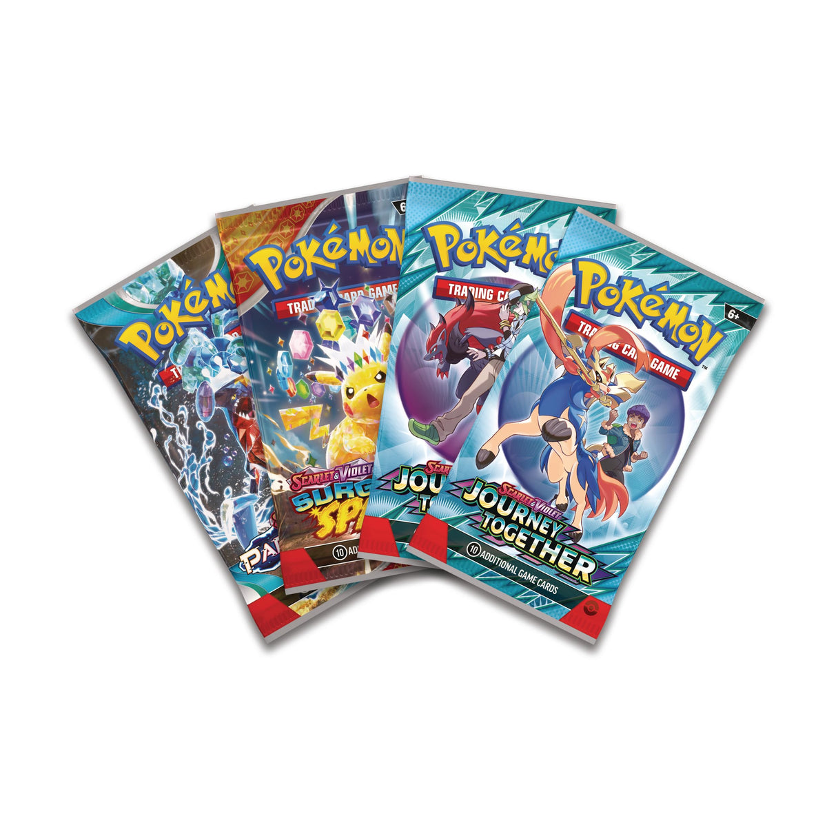 Pokemon TCG 4 Packs Q8752