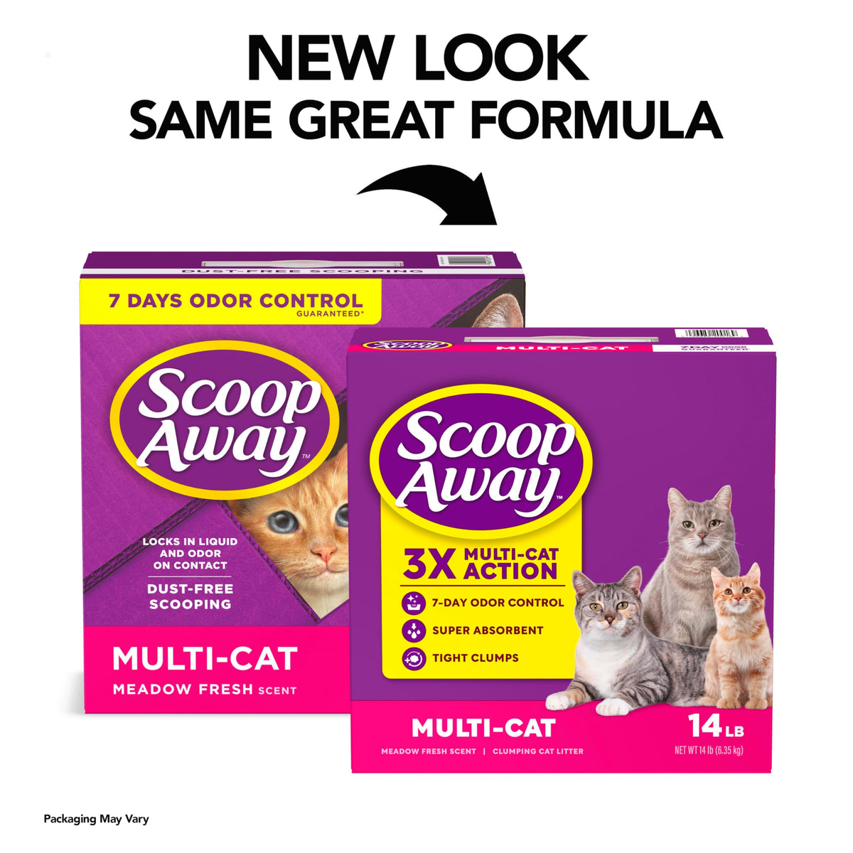 Multi Cat Litter Meadow Fresh Scent 14 lb D264