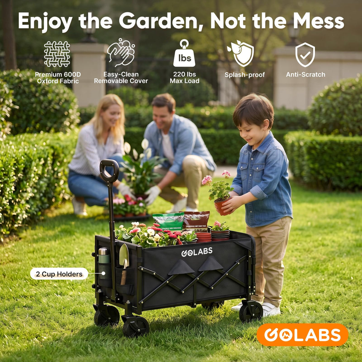 Collapsible Folding Wagon Cart G8632