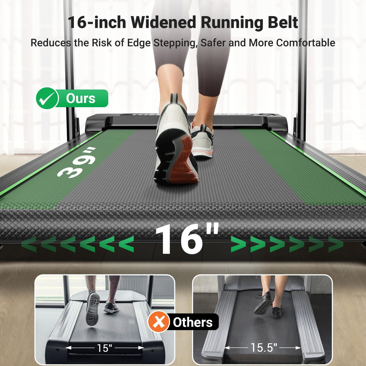 Portable Treadmill with Handle Bar L5154