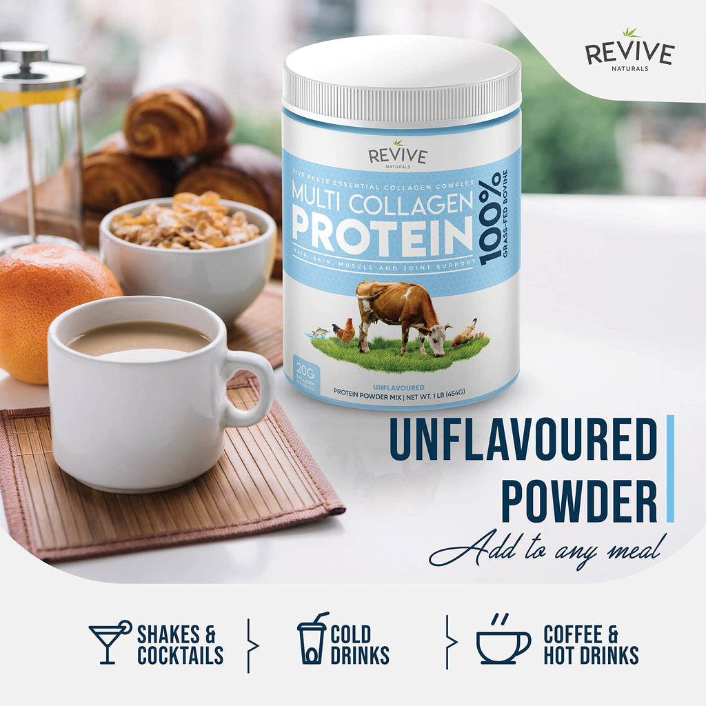 Multi Collagen Hydrolyzed Protein Powder 16oz F995028