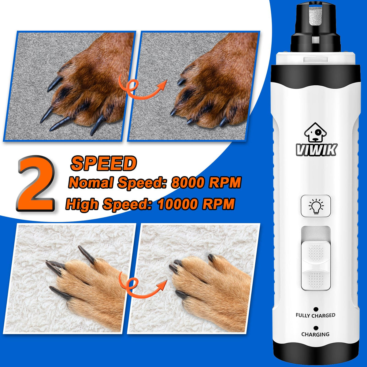 Dog Nail Trimmers with Light X820