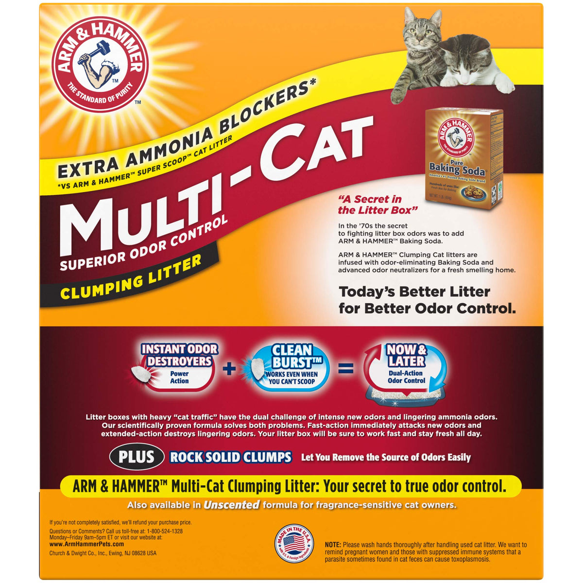 Clumping Cat Litter, 40lb T764912