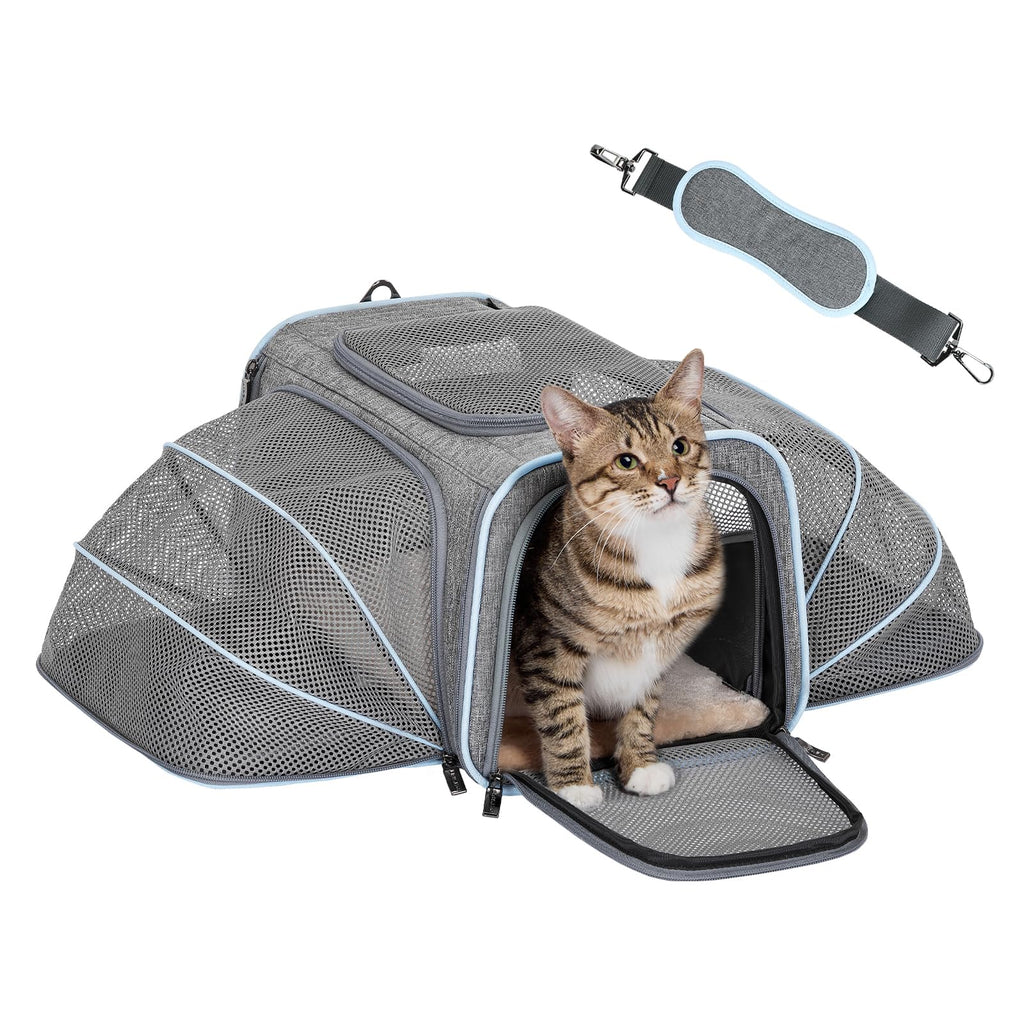 Small Double Expandable Cat Carrier C82837