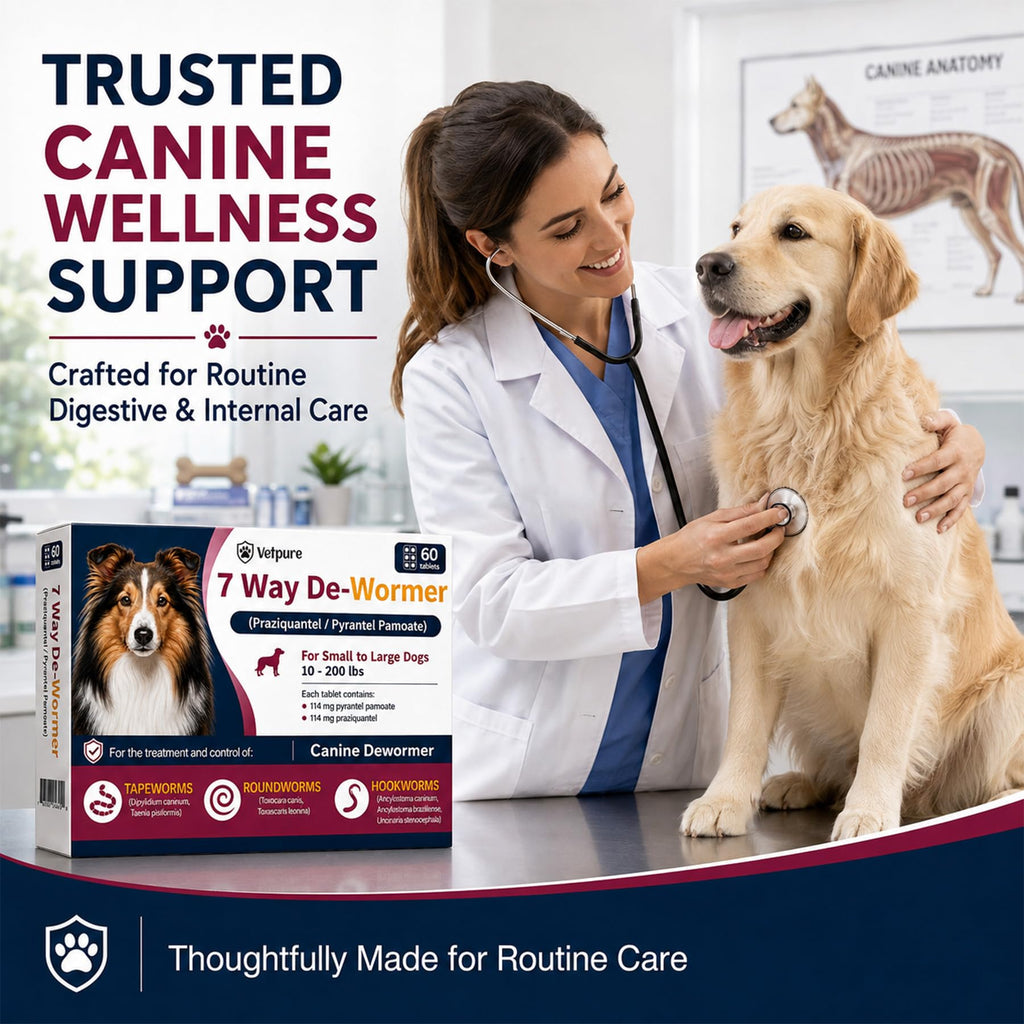 Dog Dewormer Tablets 60 Count M28782