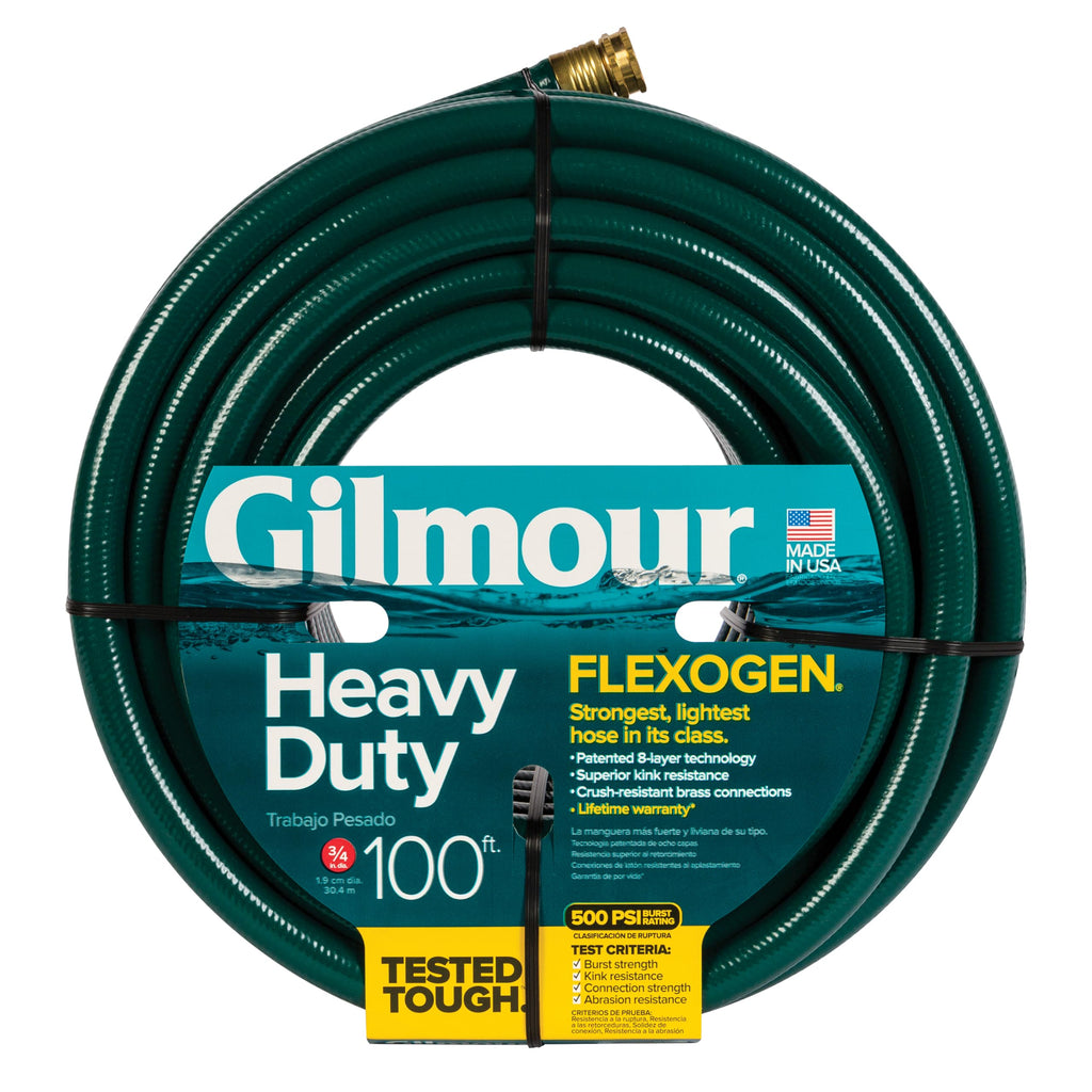3/4 in x 100 ft Heavy Duty Kink Resistant Garden Hose B38161