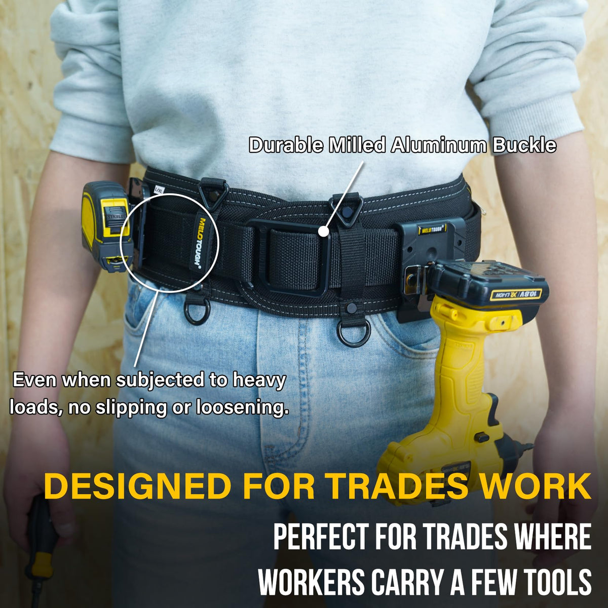 Padded Electrician Tool Belt T701