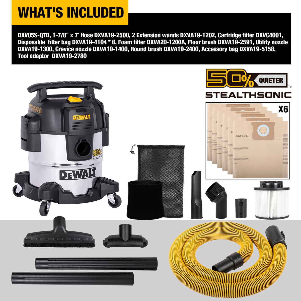 5 Gal Wet and Dry Shop Vacuum F2162