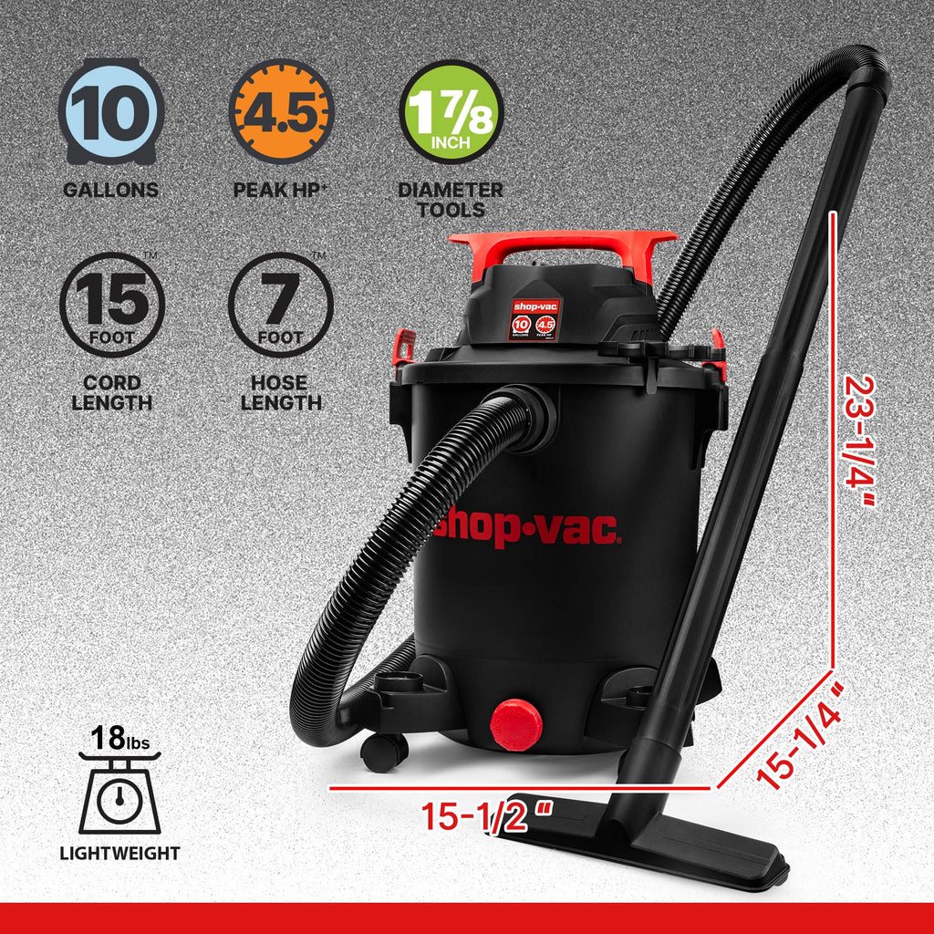 10 Gallon Wet/Dry Vacuum with Blower Function H864258